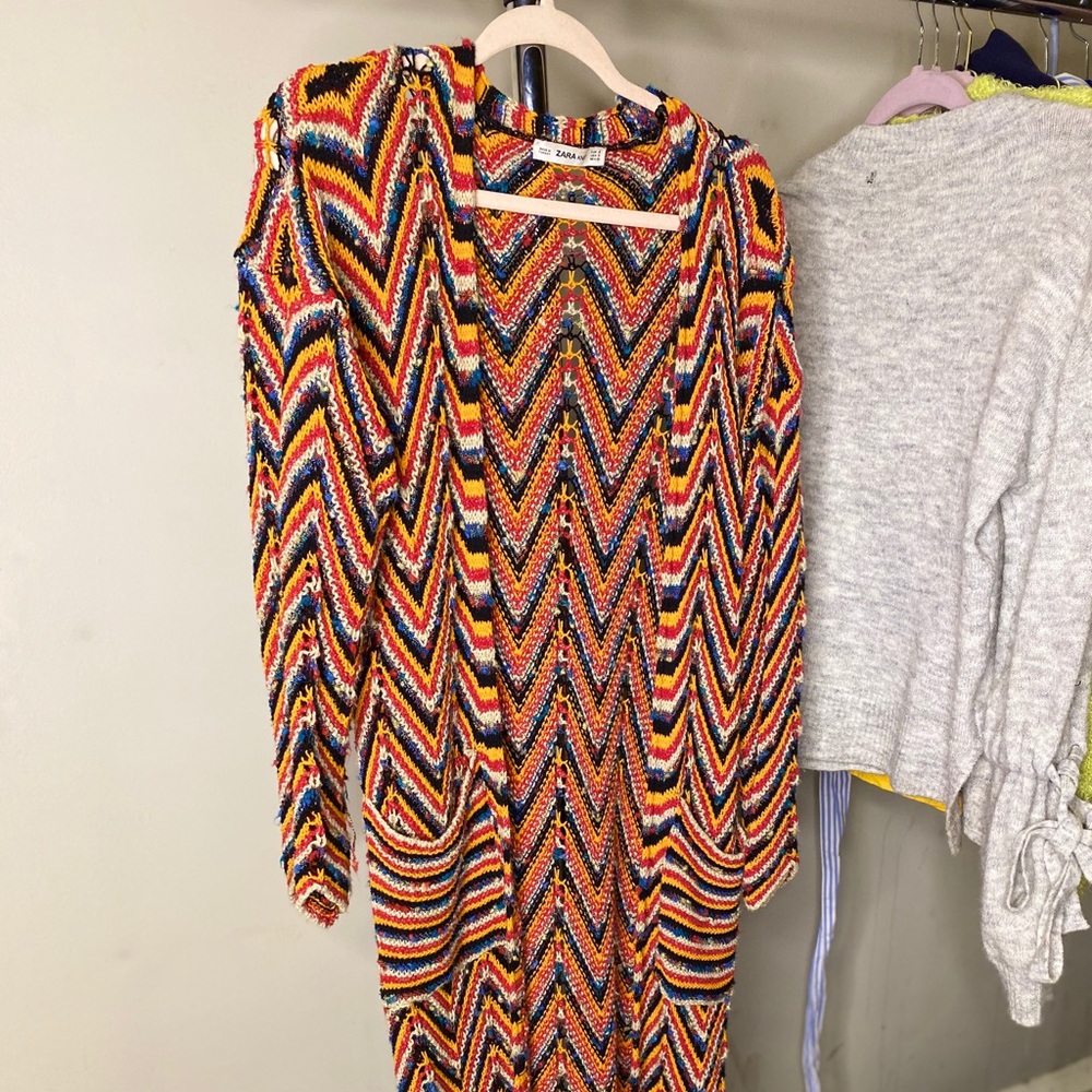 Knit cardigan